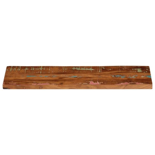 vidaXL Dessus de table 90x30x3,8 cm rectangulaire bois massif r&eacute;cup&eacute;r&eacute;