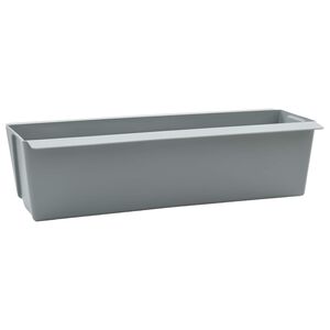 vidaXL Caisses &agrave; fleurs pour palettes Euro 12 pc Gris clair