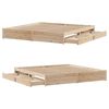 vidaXL Cadre de lit sans matelas 180x200 cm bois massif de pin