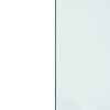 vidaXL Plaque de verre pour chemin&eacute;e rectangulaire 100x50 cm