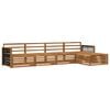 vidaXL Ensemble de canap&eacute;s d'ext&eacute;rieur 5 pc Naturel