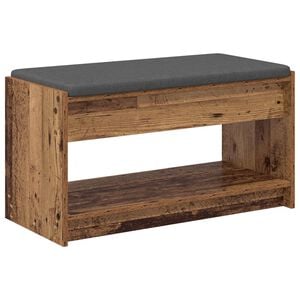 vidaXL Banc d'entr&eacute;e Bois ancien 83 x 38 x 45 cm