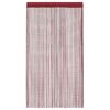 vidaXL Rideau en fils 2 pcs 100 x 250 cm Bordeaux