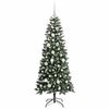 vidaXL Sapin de No&euml;l artificiel Vert 150 cm PVC, plastique et acier