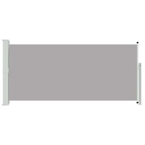 vidaXL Auvent lat&eacute;ral r&eacute;tractable 140 x 314 cm Gris