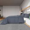 vidaXL Ensemble de housse de couette Anthracite 200x200 cm Coton