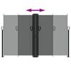 vidaXL Auvent lat&eacute;ral r&eacute;tractable anthracite 160x1000 cm