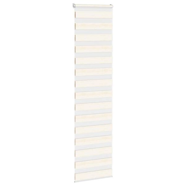 vidaXL Store z&egrave;bre beige marbr&eacute; largeur du tissu 60,9 cm polyester