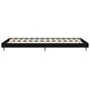 vidaXL Cadre de lit sans matelas noir 90x200 cm bois d'ing&eacute;nierie