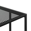 vidaXL Ensemble &agrave; manger de jardin 15 pcs noir r&eacute;sine tress&eacute;e
