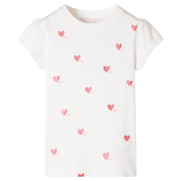 T-shirt pour enfants &eacute;cru 128