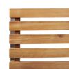 vidaXL Chaise de jardin 2 pcs Huile Naturelle Bois d'Acacia Massif