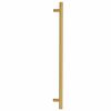 vidaXL Poign&eacute;es d'armoire 5 pcs dor&eacute; 480 mm acier inoxydable