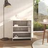 vidaXL Buffet Gris b&eacute;ton 70x40,5x75 cm Bois d'ing&eacute;nierie