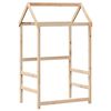 vidaXL Lit de jour avec toit sans matelas 80x200 cm bois massif