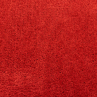 vidaXL Tapis OVIEDO à poils courts rouge 120x170 cm
