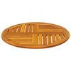 vidaXL Dessus de table Ø70x2 cm rond bois massif d'acacia