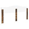 vidaXL T&ecirc;te de lit Ch&ecirc;ne fum&eacute; 200 cm Bois d'ing&eacute;nierie