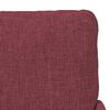 vidaXL Ensembles de canap&eacute;s 3 pcs Bordeaux 115 x 56 x 80 cm