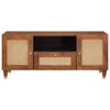 vidaXL Meuble TV Marron 105 x 33,5 x 46 cm Bois de mangue massif