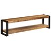 vidaXL Meuble TV 150x30x40 cm Bois massif de manguier