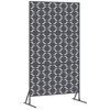 vidaXL &Eacute;cran de confidentialit&eacute; 100 x 50 x 180 cm Acier Anthracite