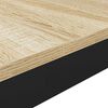 vidaXL Table de salle &agrave; manger / Table de repas Bois d'ing&eacute;nierie