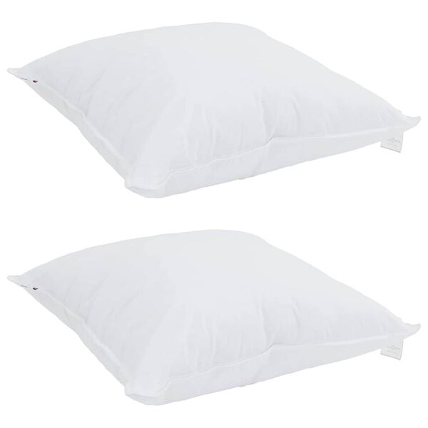 vidaXL Couette avec Oreillers avec oreiller 3 pcs Blanc Microfibre