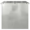 vidaXL Bo&icirc;te de Rangement Ext&eacute;rieure Argent 55 x 50,5 x 50 cm Acier