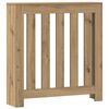 vidaXL Cache-radiateur ch&ecirc;ne artisanal 78x20x82 cm bois d'ing&eacute;nierie