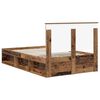 vidaXL Cadre de lit Bois ancien 120 x 200 cm Bois de pin massif