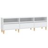 vidaXL Meuble TV blanc 150x30x44,5 cm bois d'ing&eacute;nierie