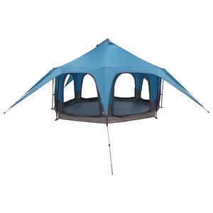 vidaXL Tente familiale 5 personne Bleu