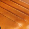 vidaXL Chaises &agrave; manger lot de 6 brun roux cuir v&eacute;ritable