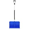 vidaXL Pelle &agrave; neige Bleu 145 cm Aluminium