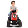 Smoby Tracteur &agrave; enfourcher enfant avec remorque Farmer XL Rouge