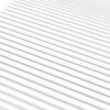 vidaXL Matelas en mousse blanc 120x210 cm duret&eacute; H2 H3