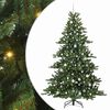 vidaXL Sapin de No&euml;l Artificiel &agrave; Branches Articul&eacute;es Vert 210 cm