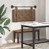 vidaXL T&ecirc;te de lit suspendue Cappuccino 80 cm Simili cuir