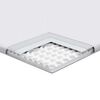 vidaXL Surmatelas Blanc 160 x 200 cm Tissu Jacquard