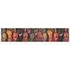 vidaXL Tapis de cuisine lavable impression cuill&egrave;re &eacute;pices 60x300 cm