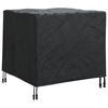 vidaXL Housse pour meubles Uni Noir 74 x 74 x 60 cm Tissu Oxford 600D