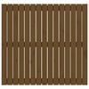 vidaXL T&ecirc;te de lit murale Marron miel 95,5x3x90 cm Bois massif de pin