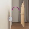 vidaXL T&ecirc;te de lit murale 95,5x3x80 cm Bois massif de pin
