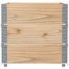 vidaXL Jardini&egrave;re 80x60 cm bois de pin massif