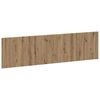 vidaXL T&ecirc;te de lit murale DELFT Ch&ecirc;ne artisanal Bois d'ing&eacute;nierie