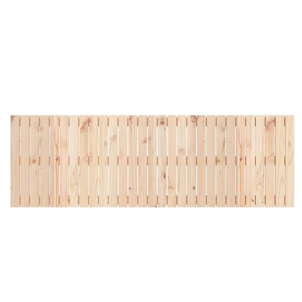 vidaXL T&ecirc;te de lit murale 185x3x60 cm Bois massif de pin