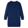Robe sweatshirt pour enfants bleu marine 104
