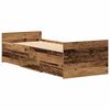 vidaXL Cadre de lit Bois Ancien 193 x 78 x 50 cm Bois d'ing&eacute;nierie