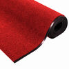 vidaXL Tapis d'entr&eacute;e Rouge et Noir 120 x 350 cm Polyamide et PVC